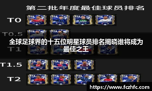全球足球界的十五位明星球员排名揭晓谁将成为最佳之王